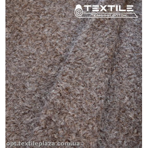 Пальтовая ткань однотонная 12858C3 мокко