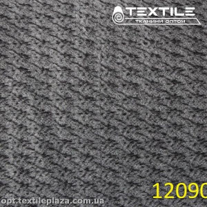 Пальтовая ткань Шерсть 9026D7C1 узор, серый
