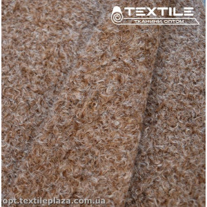 Пальтовая ткань однотонная 12858C7 карамельный