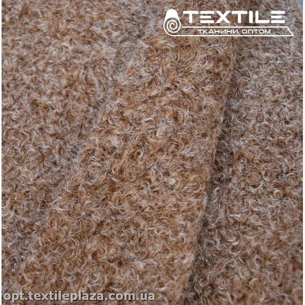 Пальтовая ткань однотонная 12858C7 карамельный