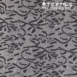 Пальтовая ткань цветная 4016D1C4 узор, серый