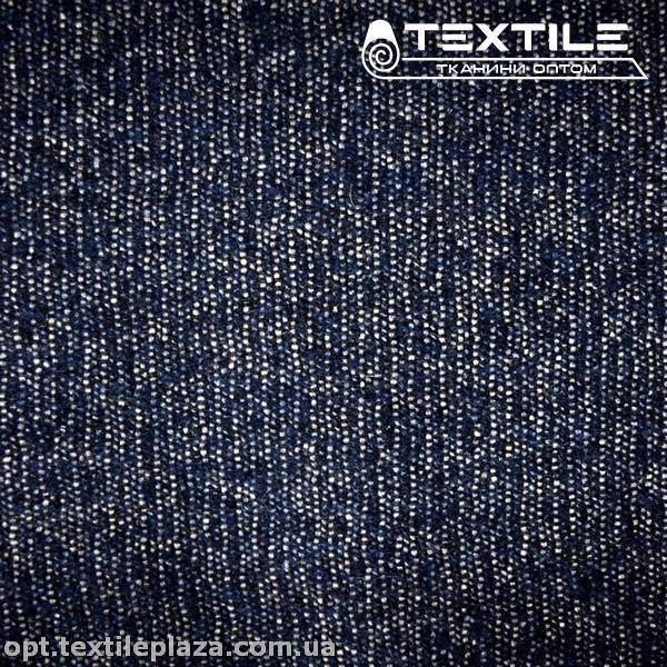 Пальтовая ткань Твид 9011C112 багира, темно-синий