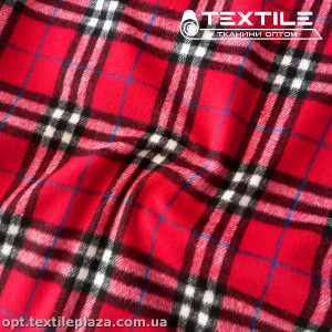 Пальтовая ткань Клетка 1902D1C3 красный