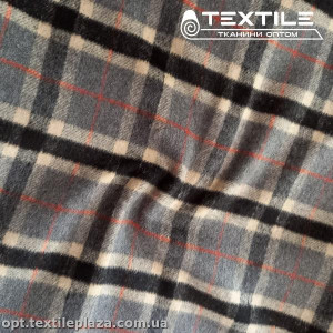 Пальтовая ткань Клетка 2011D1C1 серый