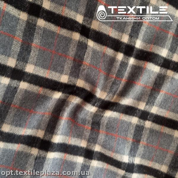Пальтовая ткань Клетка 2011D1C1 серый
