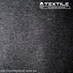 Пальтовая ткань Твид 1224C1 серо-черный