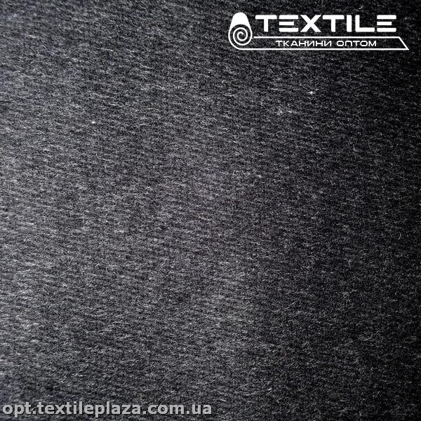 Пальтовая ткань Твид 1224C1 серо-черный