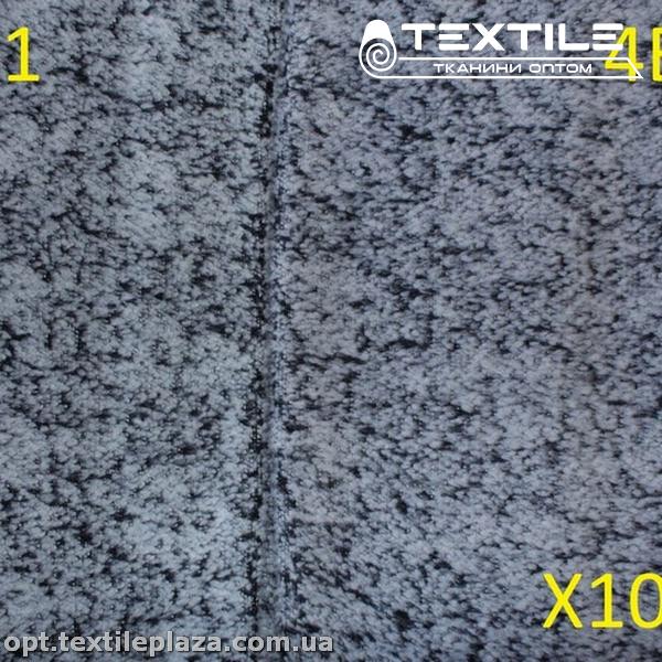 Пальтовая ткань Шерсть 10214D1C1 хлопья, бело-черный