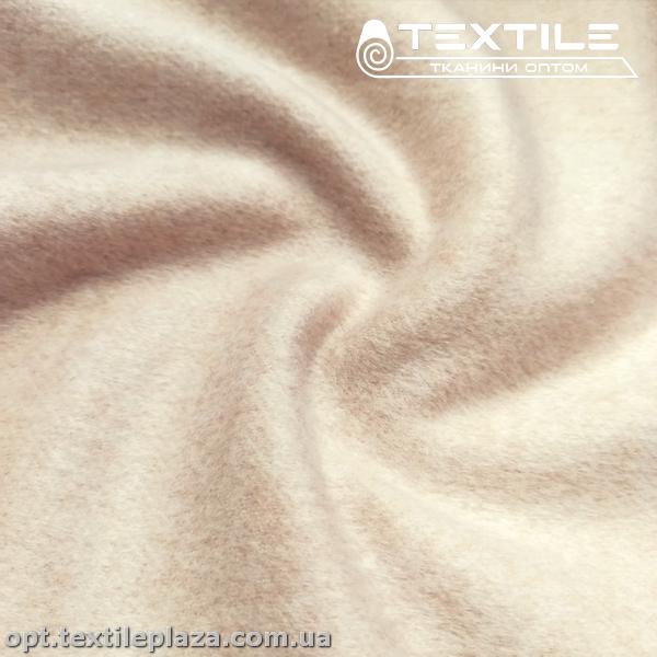 Пальтовая ткань Микроворс 5042C69 бело-бежевый