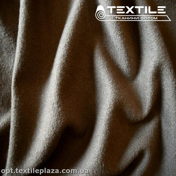 Пальтовая ткань Шерсть 1604C84 серо-коричневый