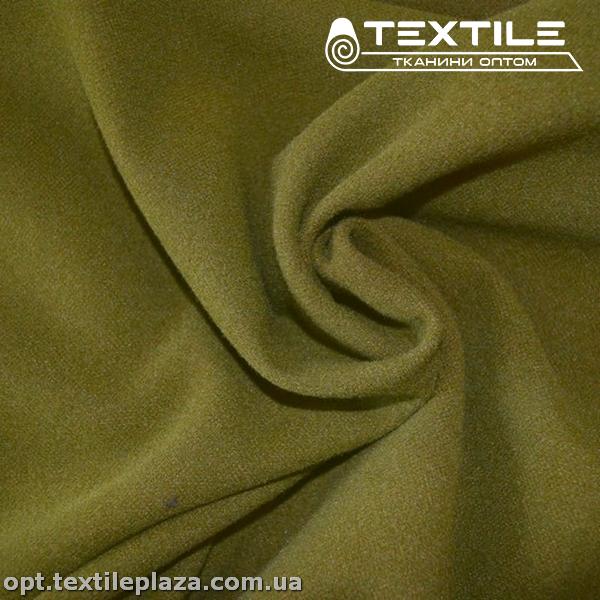 Пальтовая ткань Кашемир 10288C3 двухсторонний, хаки-оранжевый