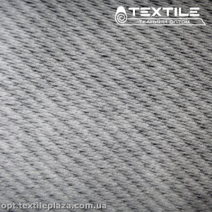 Пальтовая ткань Шерсть 5150D1C3 диагональ, серый