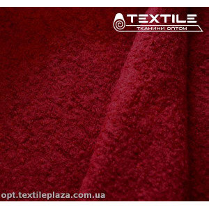 Пальтовая ткань Шерсть 1344C28 вишнёвый