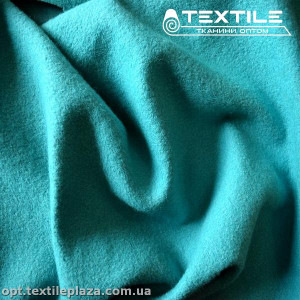 Пальтовая ткань Шерсть 1604C38 бирюзовый
