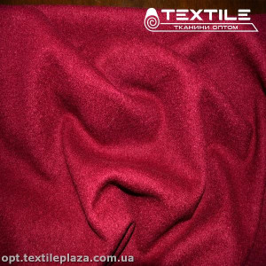 Пальтовая ткань Шерсть 1604C40 малиновый