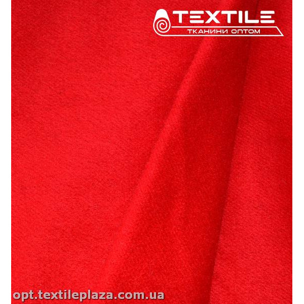 Пальтовая ткань Микроворс 5042C8 красный