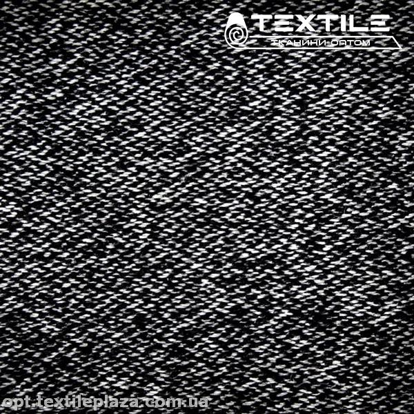 Пальтовая ткань Твид 9053C328 черно-белый
