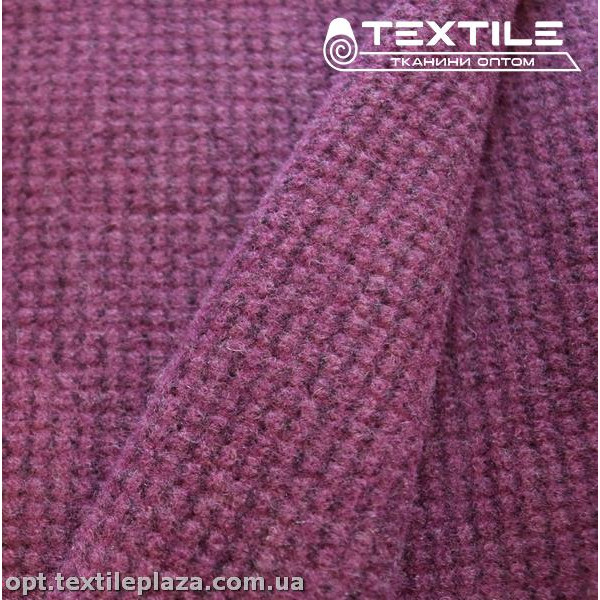 Пальтовая ткань однотонная 4100C3 лиловый