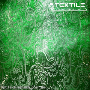 Парча 21558D2C6 зеленый