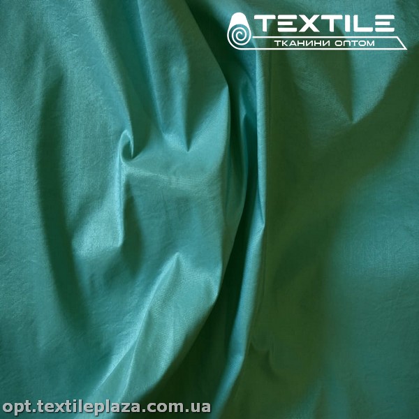 Плащевая ткань Микрофайбер 2031C307 бирюзовый