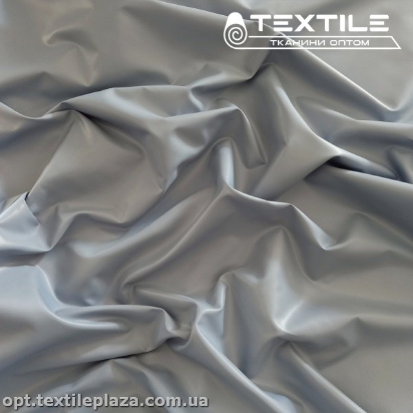Плащевая ткань Лаке 1027C1156 серо-голубой