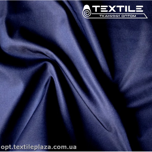Плащевая ткань Мемори 2095C1 черно-синий