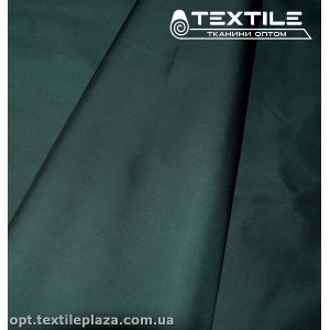 Плащевая ткань однотонная 4098C6 темно-зеленый
