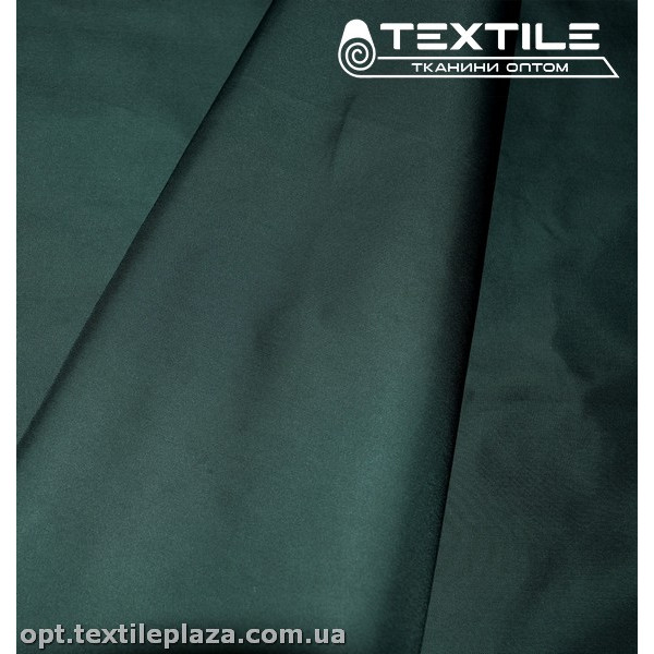 Плащевая ткань однотонная 4098C6 темно-зеленый
