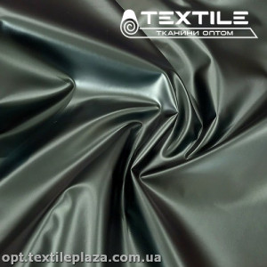Плащевая ткань Лак 91207C62 перламутр, темно-хвойный