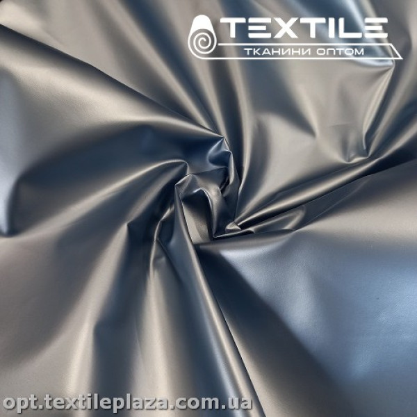 Плащевая ткань Лак 91207C1482 перламутр, серо-голубой