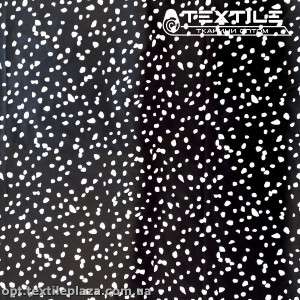 Плащевая ткань цветная 4094D10C1 пятна, черный