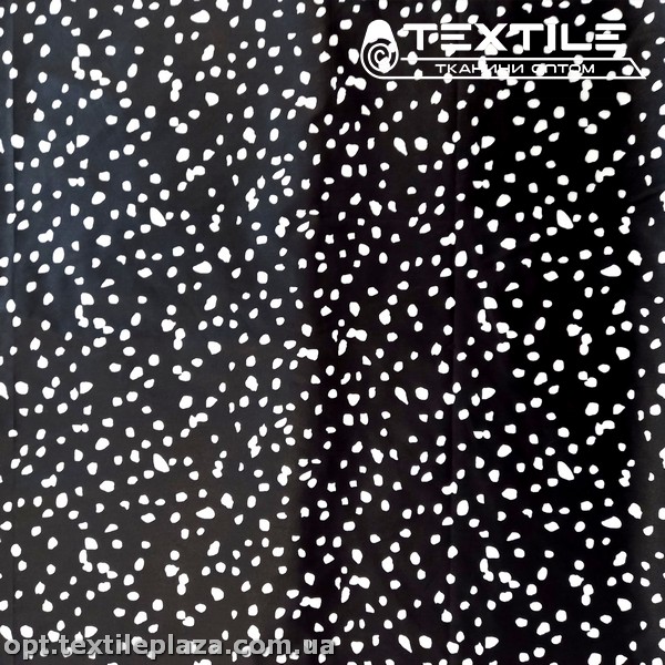 Плащевая ткань цветная 4094D10C1 пятна, черный