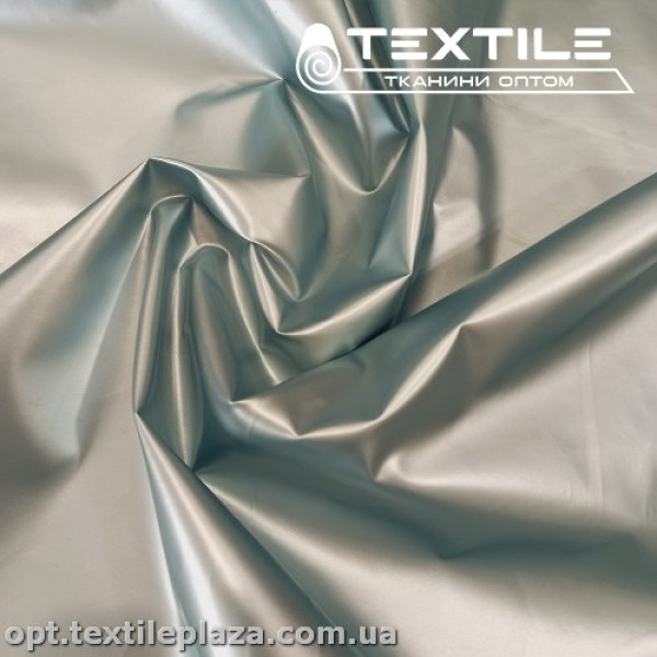 Плащевая ткань Лак 91207C27 перламутр, петролево-бирюзовый