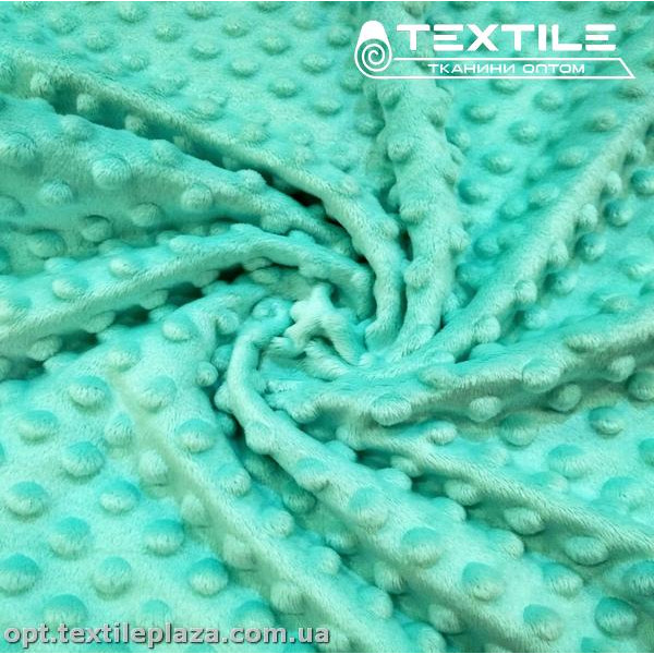 Плюш Минки 118C245 мятно-бирюзовый