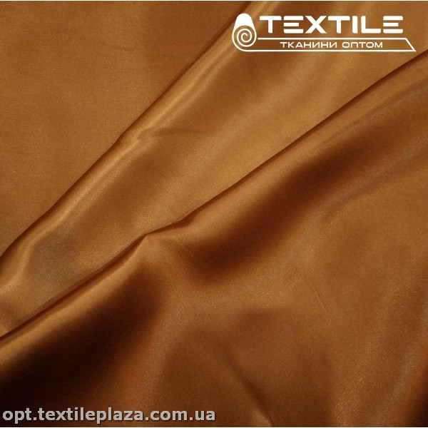 Подкладочная ткань Италия 5555C57 золотисто-коричневый