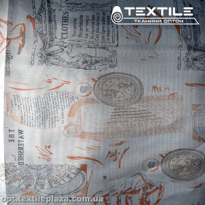 Подкладочная ткань цветная 8031D55C1 мореплаватель, серый