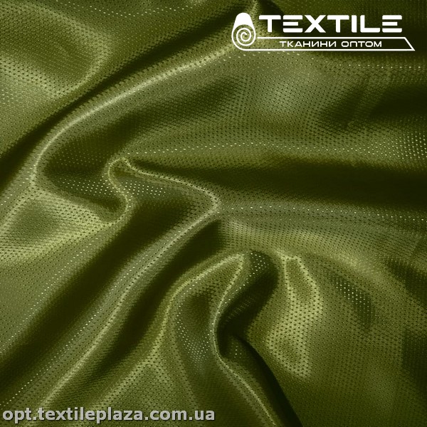 Подкладочная ткань Жаккард 50607D1C8 точки, хаки