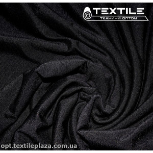 Трикотаж подкладочный 10879C1 чёрный