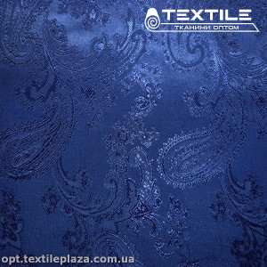 Подкладочная ткань Жаккард 15184D1C7 турецкий огурец, синий