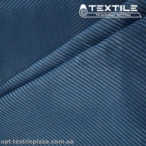 Подкладочная ткань Жаккард 5555D2C101 Италия диагональ, темно-бирюзовый