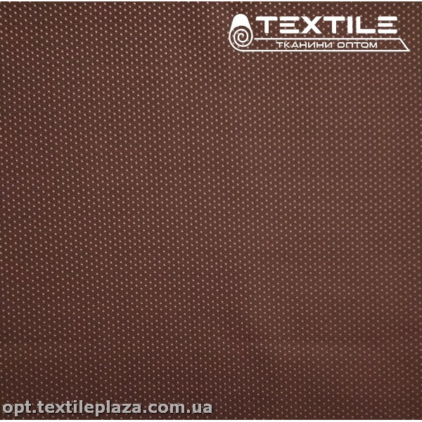 Подкладочная ткань Жаккард 4174D1C13 точки, коричневый