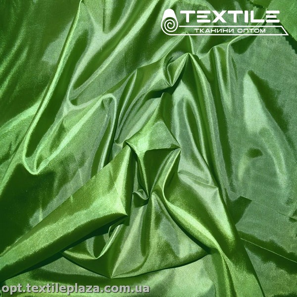 Подкладочная ткань однотонная 7224C301 темно-фисташковый