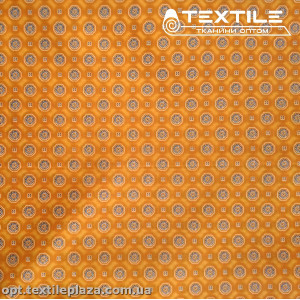 Подкладочная ткань цветная 7031D123C1 узор, медовый