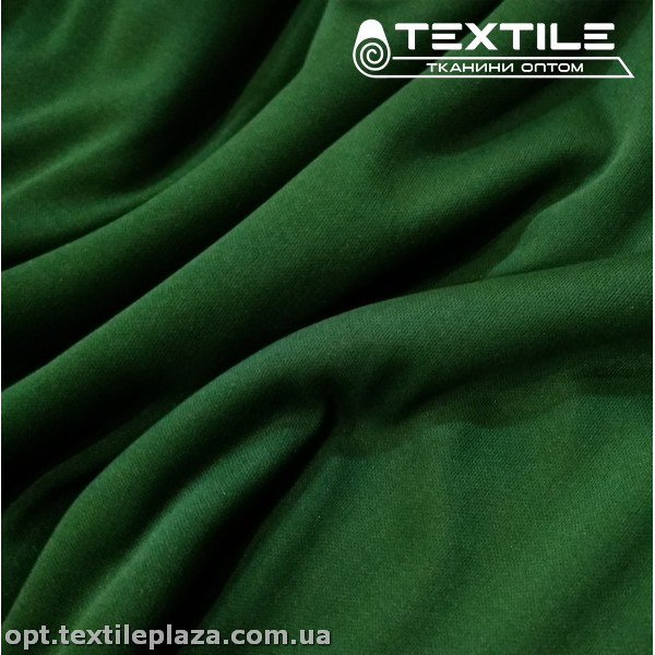 Трикотаж подкладочный 13077C16 темно-зеленый