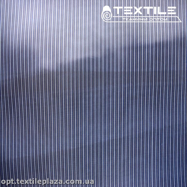 Подкладочная ткань цветная 8031D91C1 полоски, темно-синий