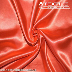 Подкладочная ткань Саржа 19153C13 коралловый