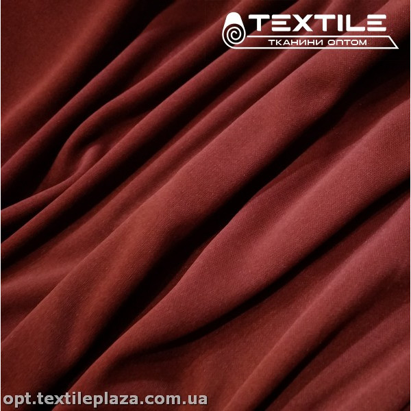 Трикотаж подкладочный 13940C5 бордовый