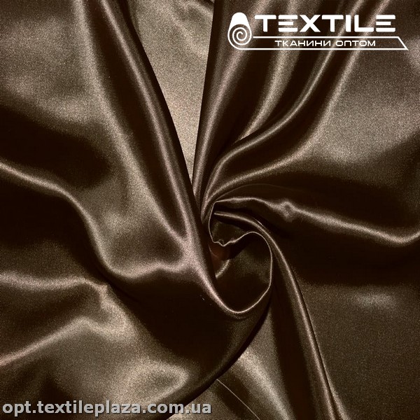 Подкладочная ткань Саржа 19153C22 шоколад