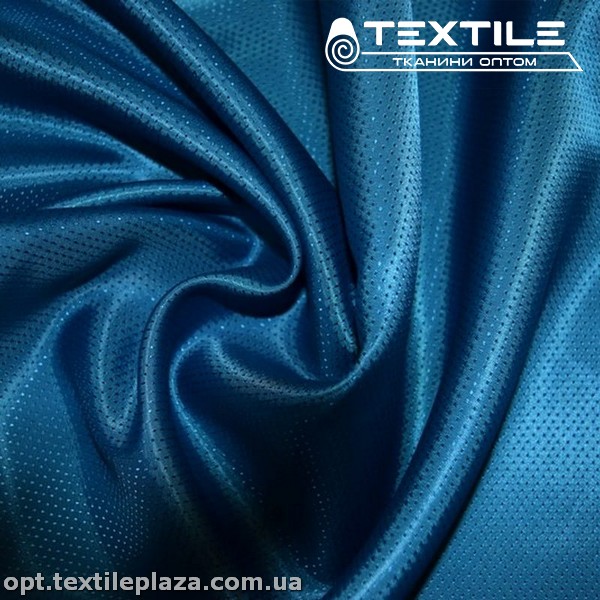 Подкладочная ткань Жаккард 15713D1C17 точки, морская волна