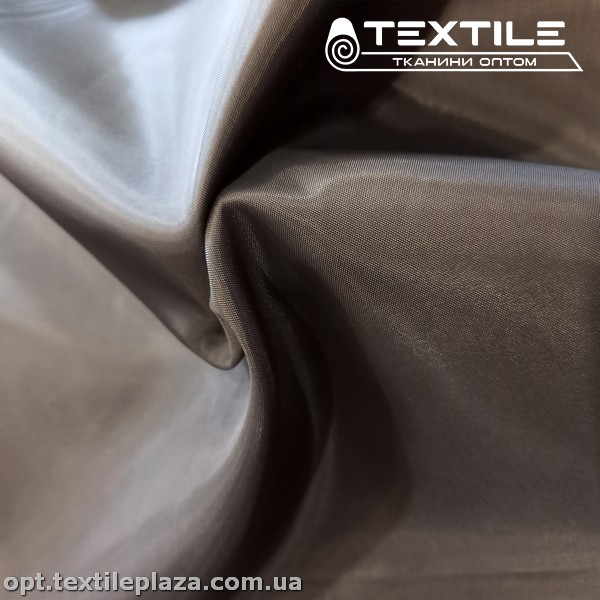 Подкладочная ткань однотонная 70210-2C31 кофейно-графитовый